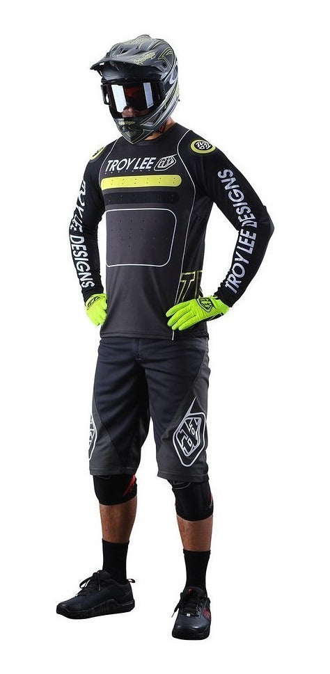 Jersey Troy Lee Designs Sprint MTB Drop In Black / Green